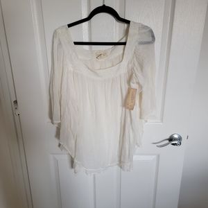 NWT Denim and Supply Ralph Lauren Peasant Shirt L